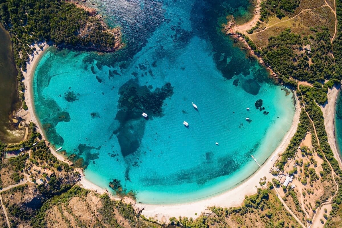 Aerial view of Rondinara
