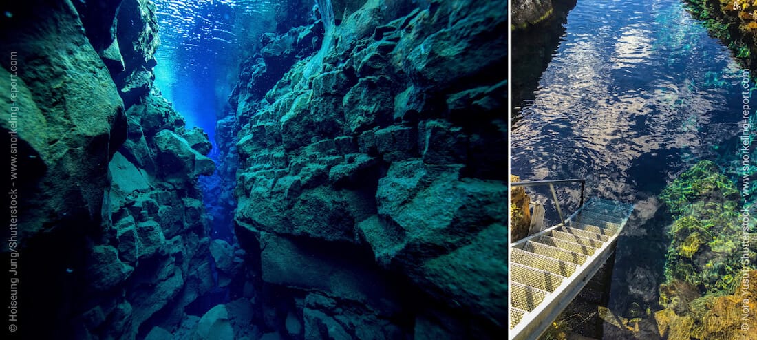 Snorkeling the Silfra Fissure, Iceland