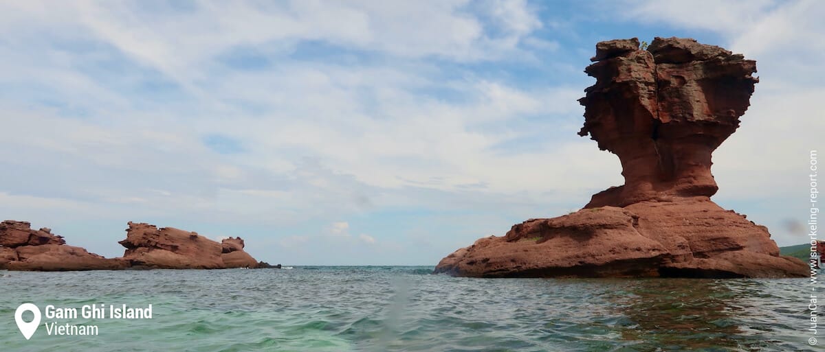 Gam Ghi Island rock, Phu Quoc