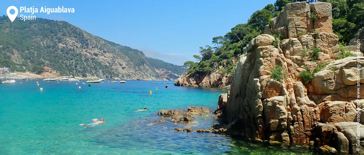 Platja Aiguablava snorkeling area