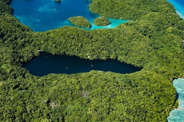 Lake in Palau