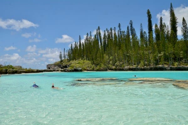 Natural pool Isle of Pines
